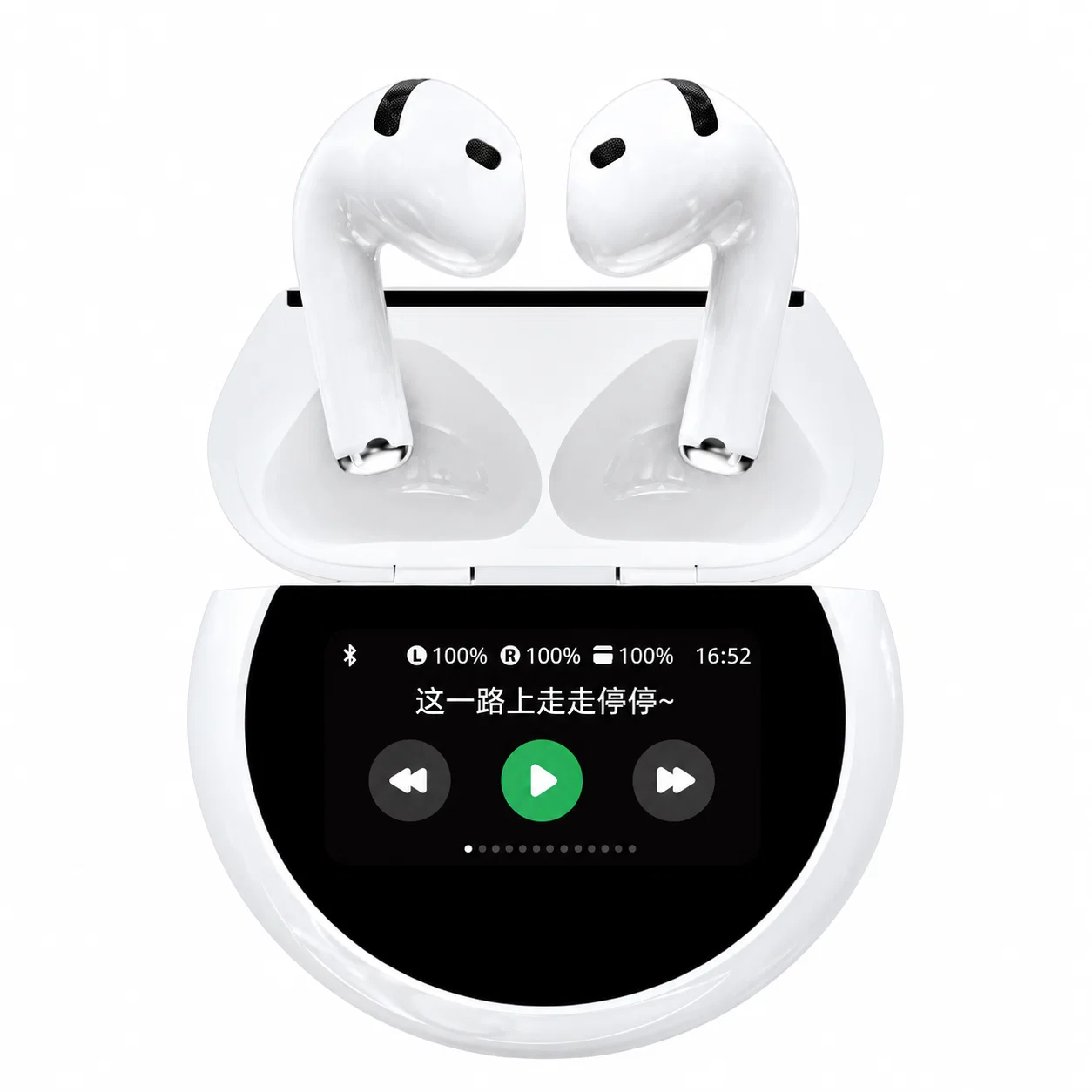 White Earbuds