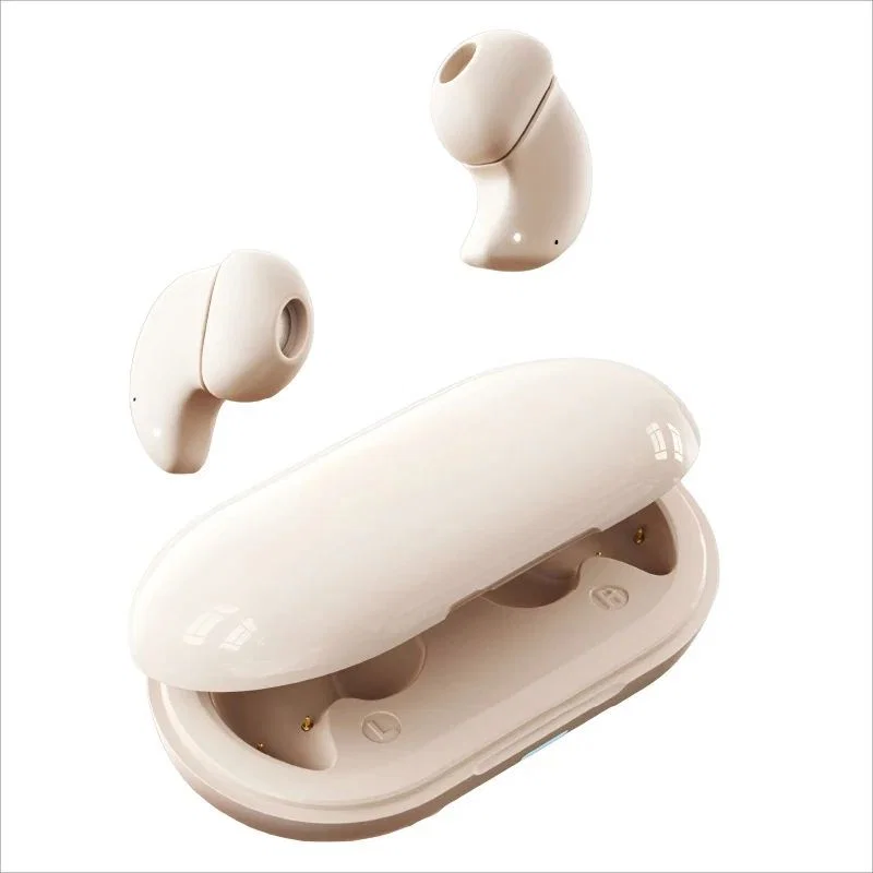 Ivory True Wireless Earbuds, Oval Case