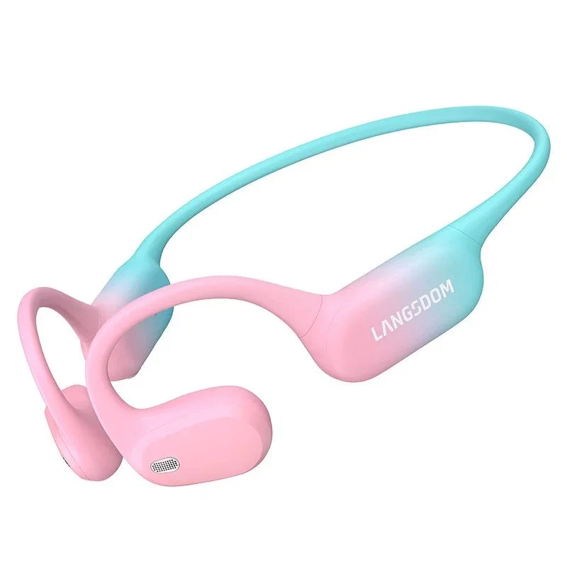 Pink Bluetooth Neckband Headphones, BE28