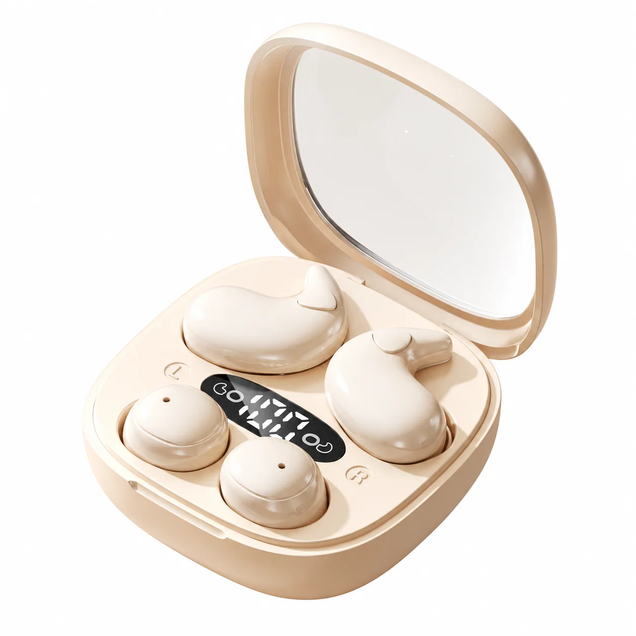 M126 Compact Earphone Set - Beige