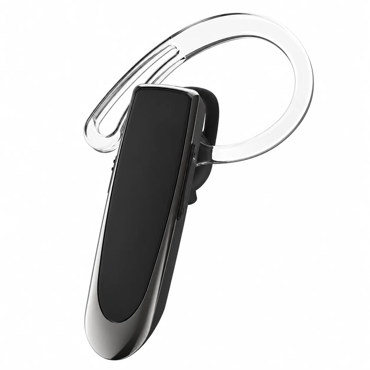 K200 Single Wireless Ear-Hook Earpiece - Black, English Version – Wireless Earbuds With Ear-Hooks