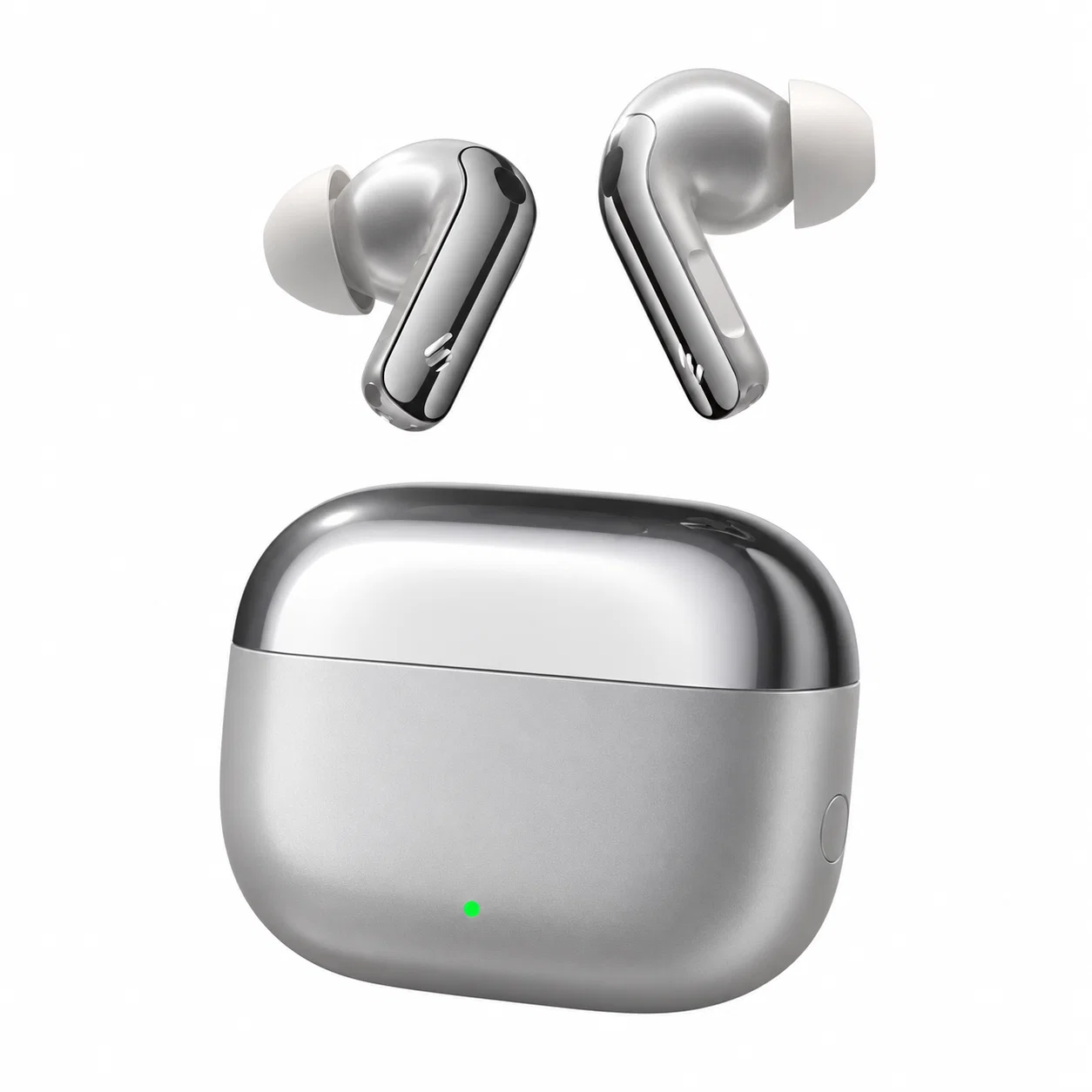 Silver Earbuds