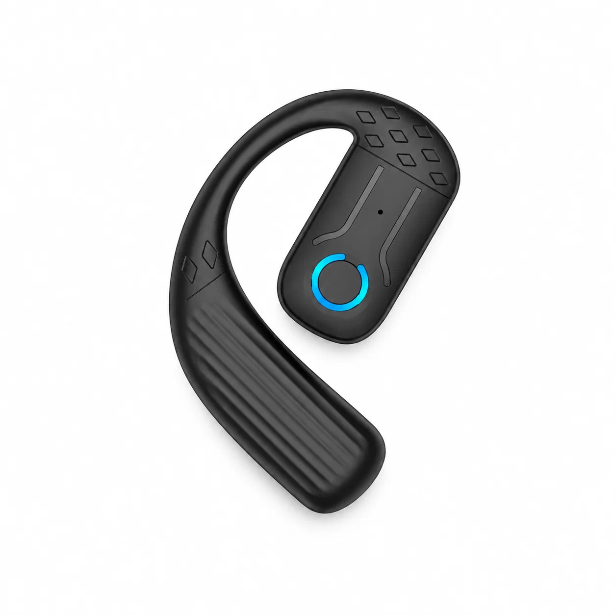 B01 Single Wireless Ear-Hook Earpiece - Black