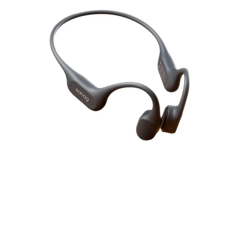 SANAG B77 Rear-Band Wireless Headphones - Wind Gray, 64GB Version – Swimming Headphones
