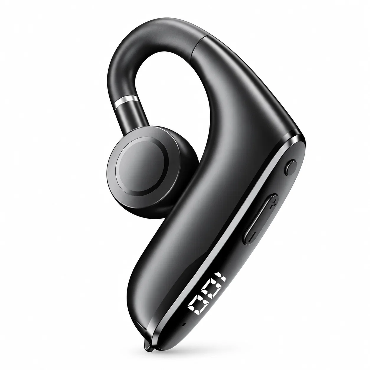 M-W8 Single Wireless Ear-Hook Earpiece - Black
