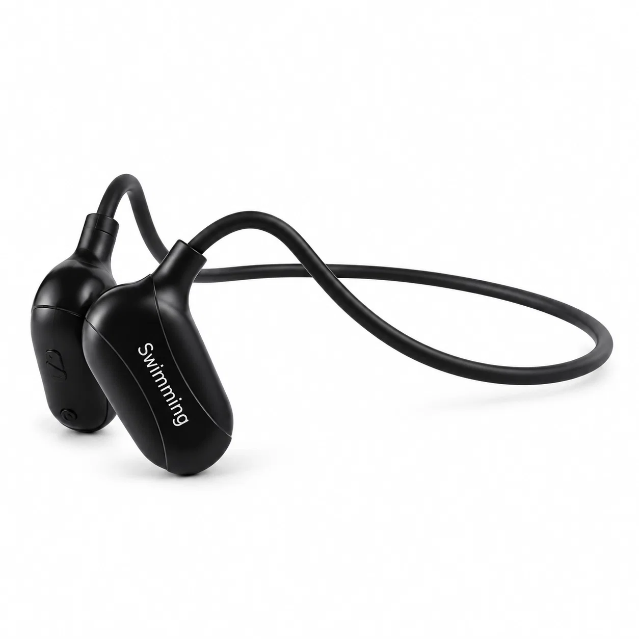 Rear-Band Wireless Headphones - Black, 16GB Version – Swimming Headphones