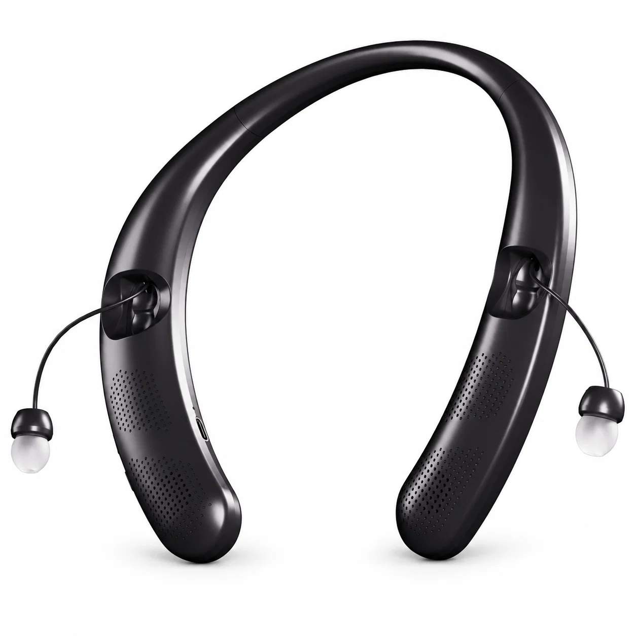 Wireless Neckband Earphones - Black, Flagship Version – Neckband Headphones