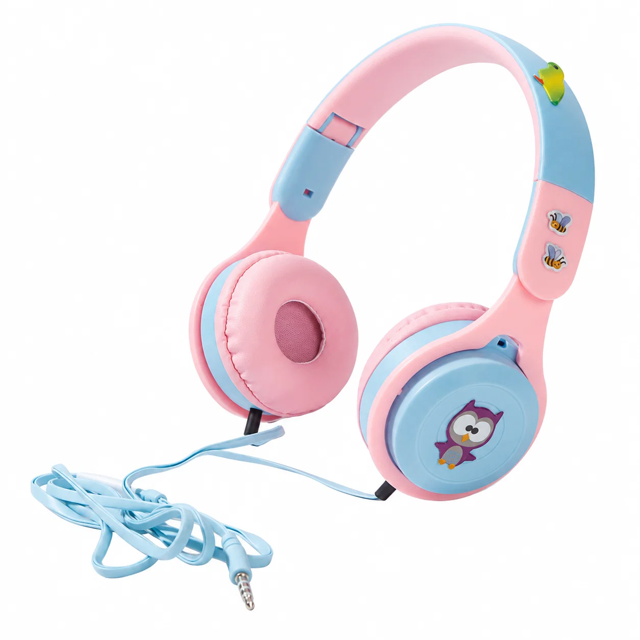 Kids Headphones - Pink And Light Blue