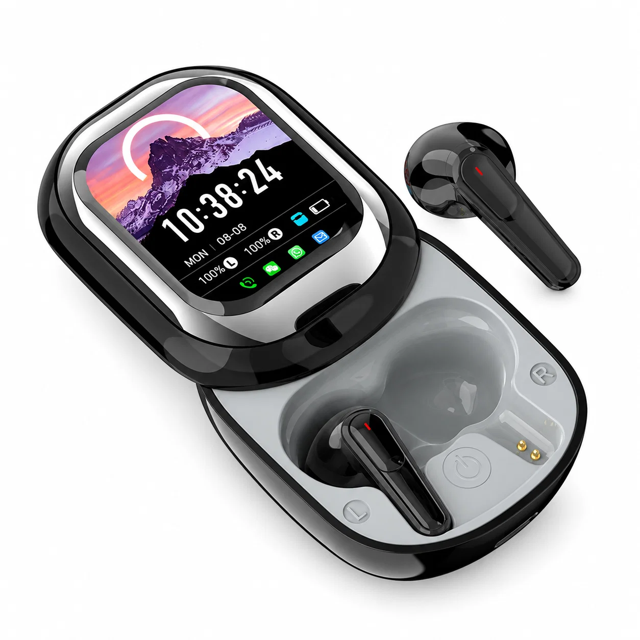 SE-ONE Earphone Set - Black And Gray
