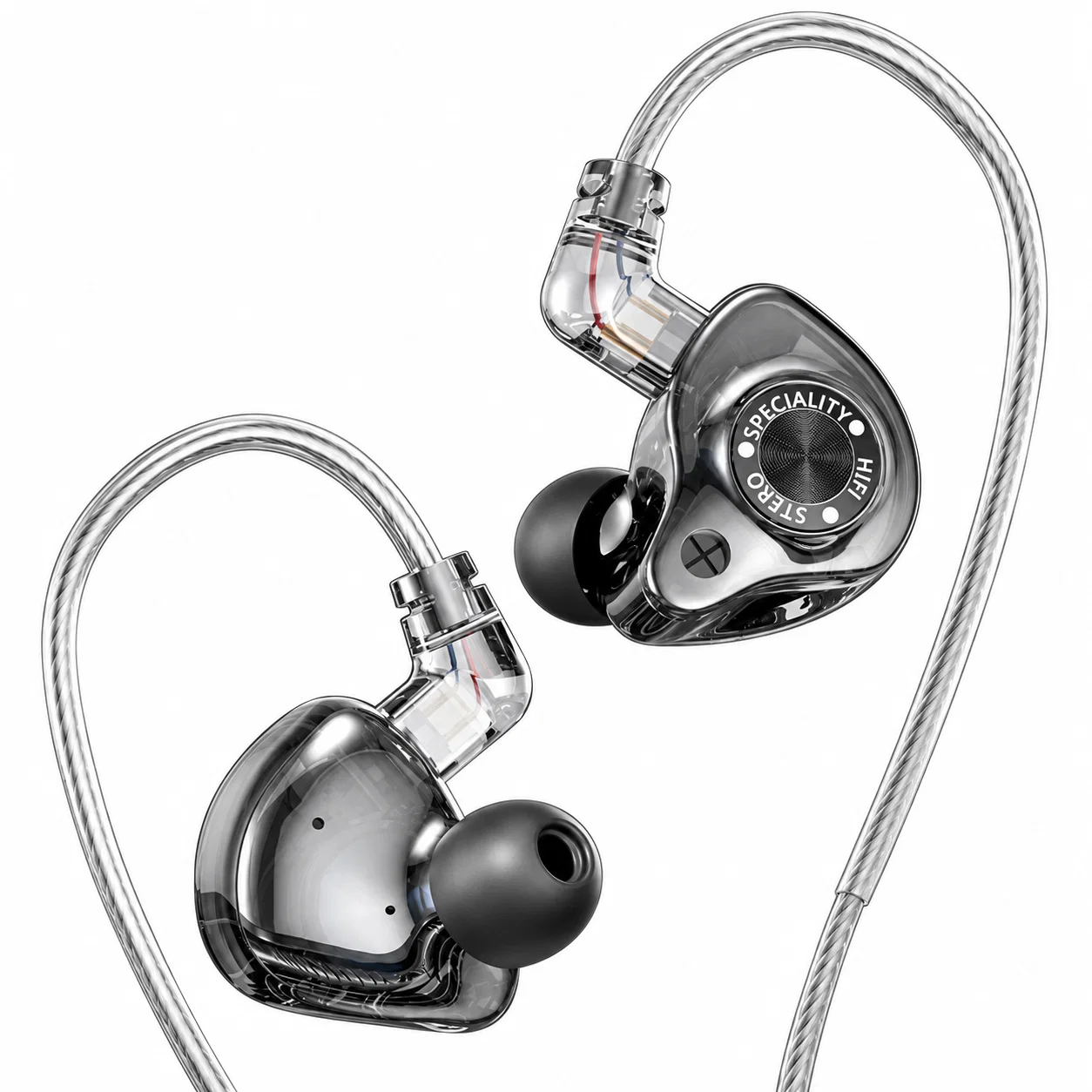 Black Wired Earbuds