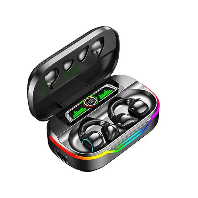 Black Clip On Earbuds