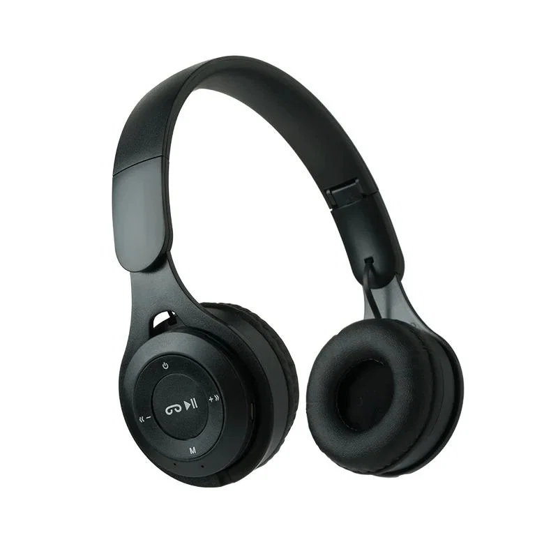Schwarze kabellose Over-Ear-Kopfhörer, Y08