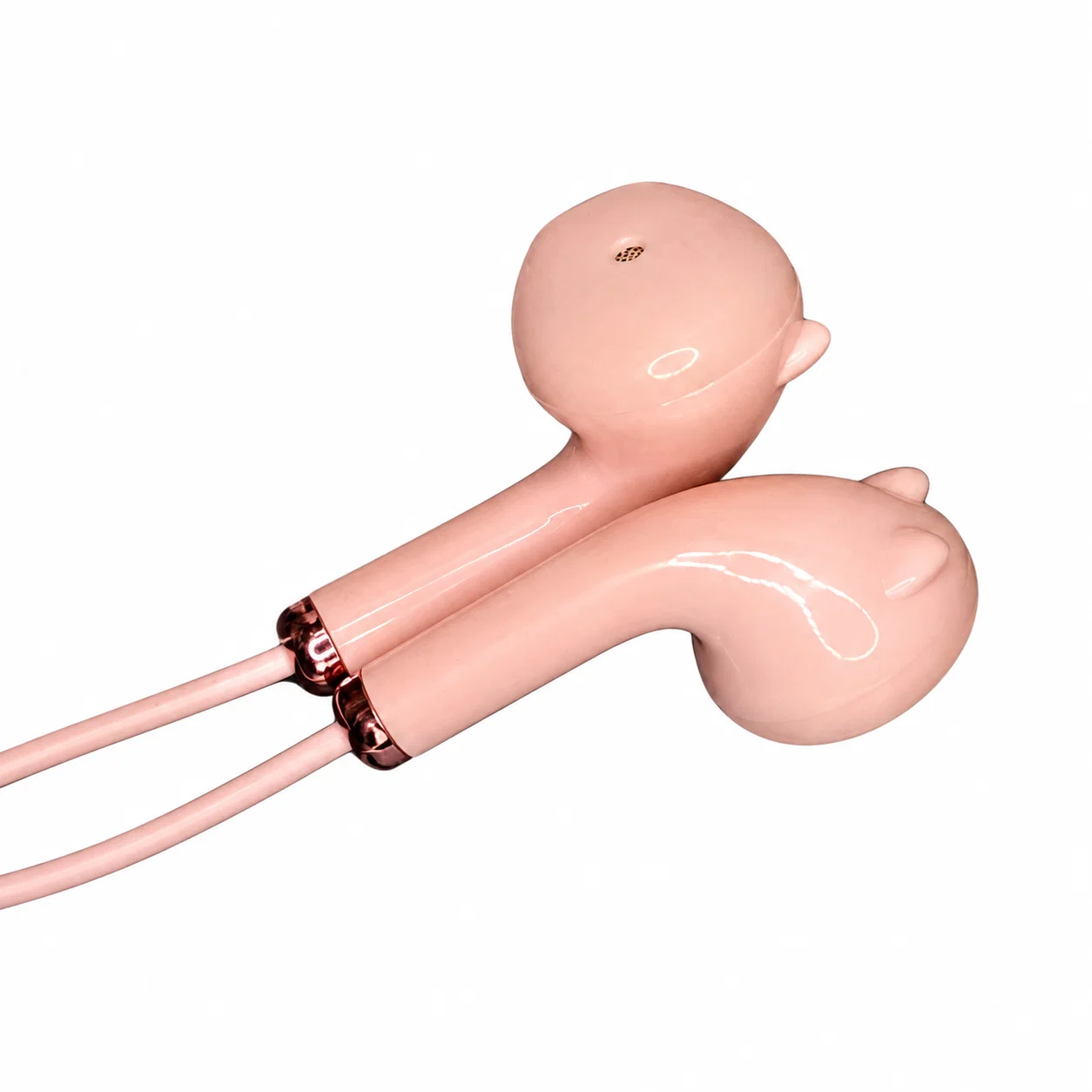 Pink Wired Earbuds