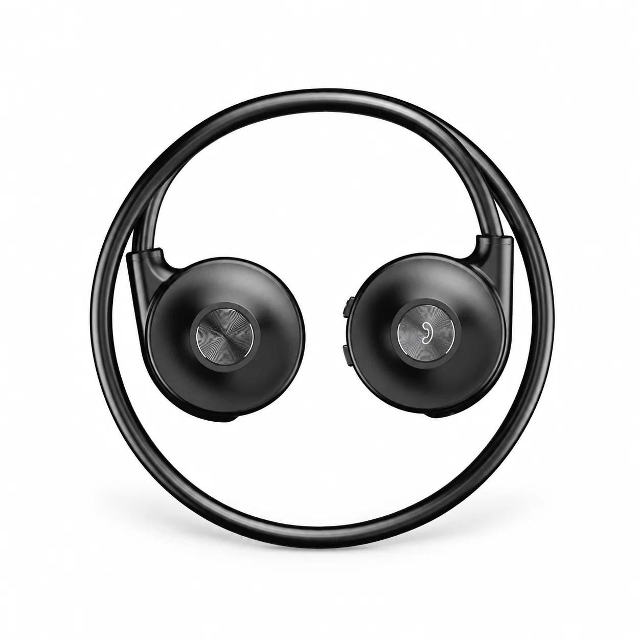 M1S Rear-Band Wireless Headphones - Black