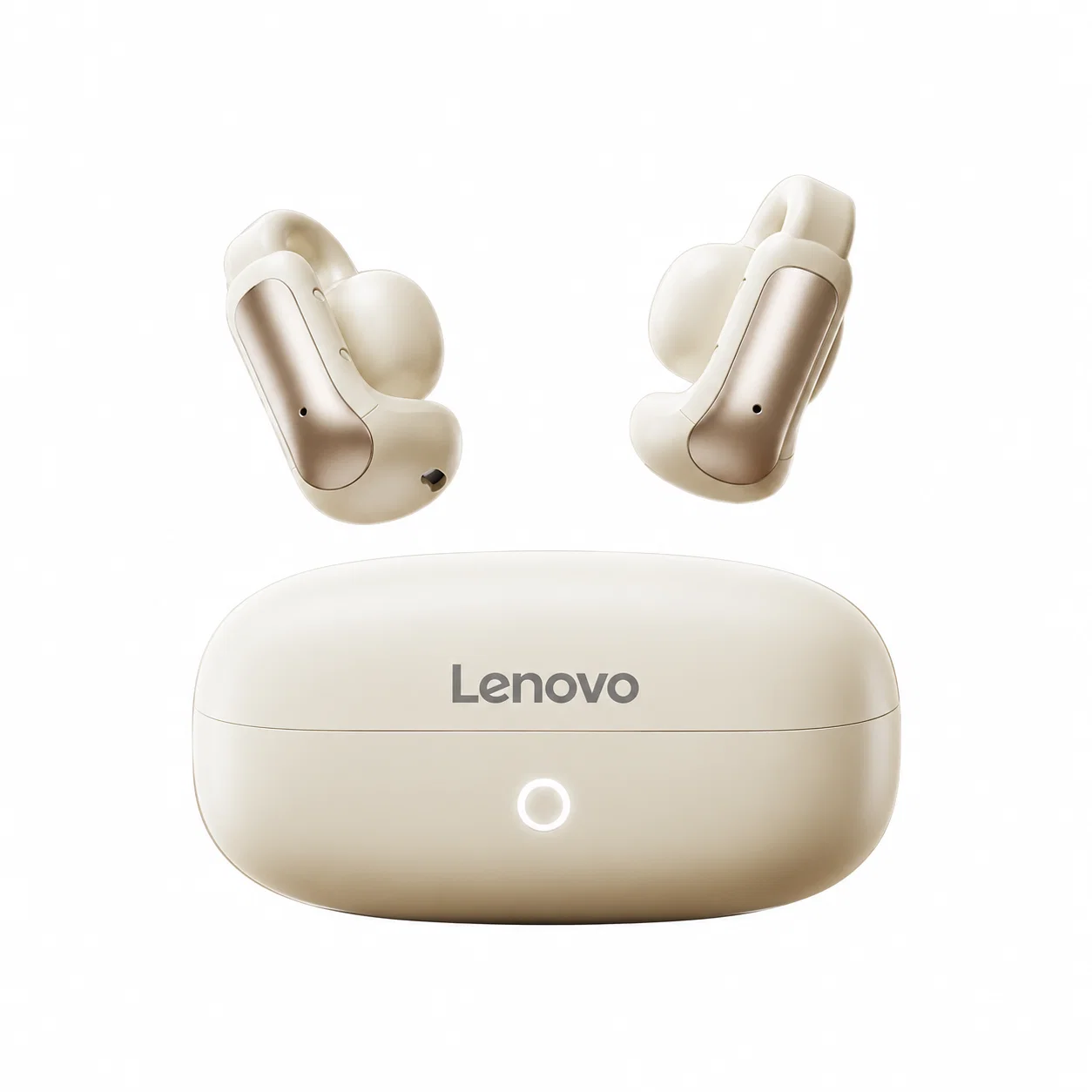 Clip-On Earphone Set - Beige – Clip-On Earbuds