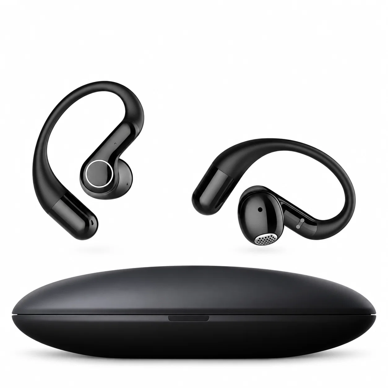 S800 Open-Ear Earphone Set - Black – Open-Ear Earbuds