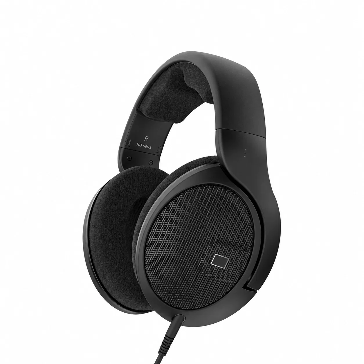 Schwarze kabelgebundene Over-Ear-Kopfhörer, HD560S