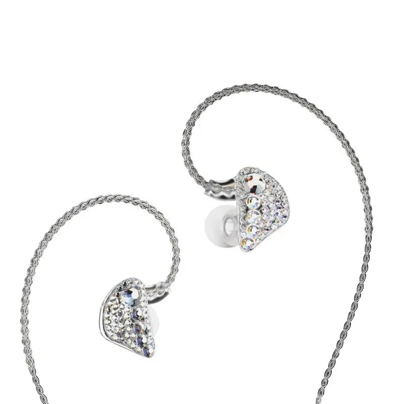 TAKSTAR GR6680 Wired In-Ear Earphones - Crystal Silver