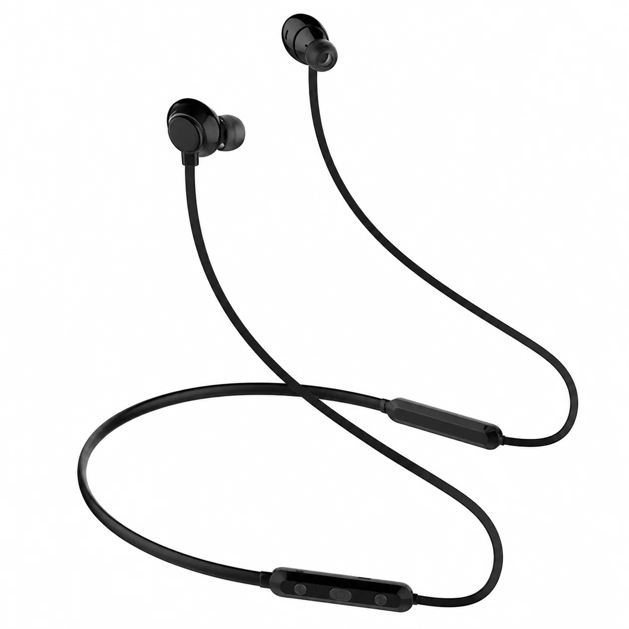 Engue EG-AP08 Wireless Neckband Earphones - Black
