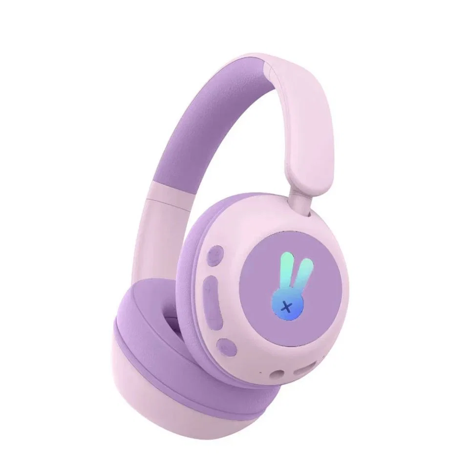 Wireless Kids Headphones - Purple and Pink