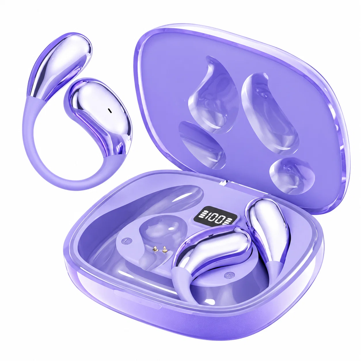 Lavender Open-Ear Earbuds
