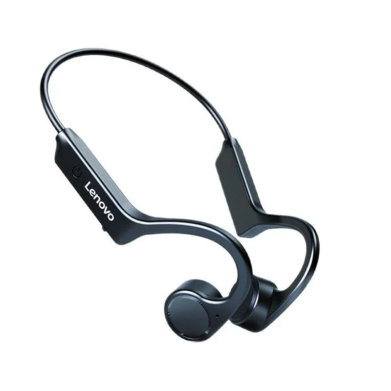Dark Rear Band Headphones with Silver-Colored Edging