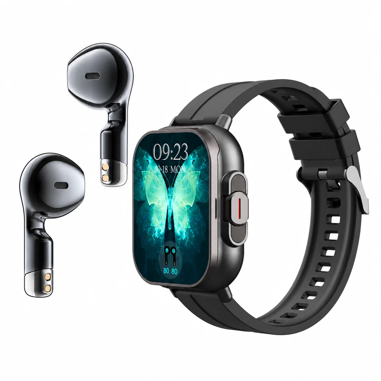 Black Bluetooth Earbuds