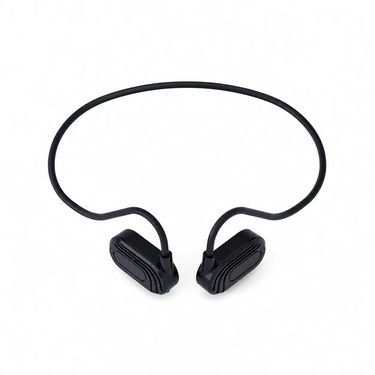 Rear-Band Sports Headphones - Black