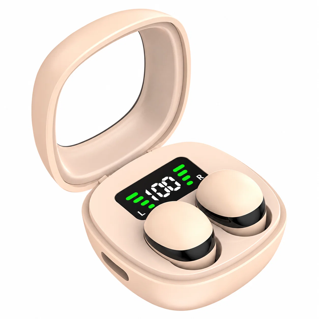 MINI13T Compact Earphone Set - Cream