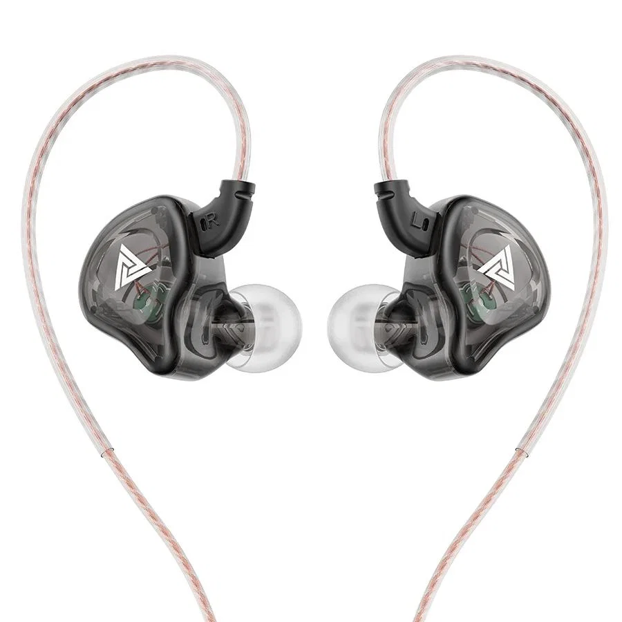 QKZ AK8 Wired In-Ear Earphones with Microphone - Black – In-Ear Monitors