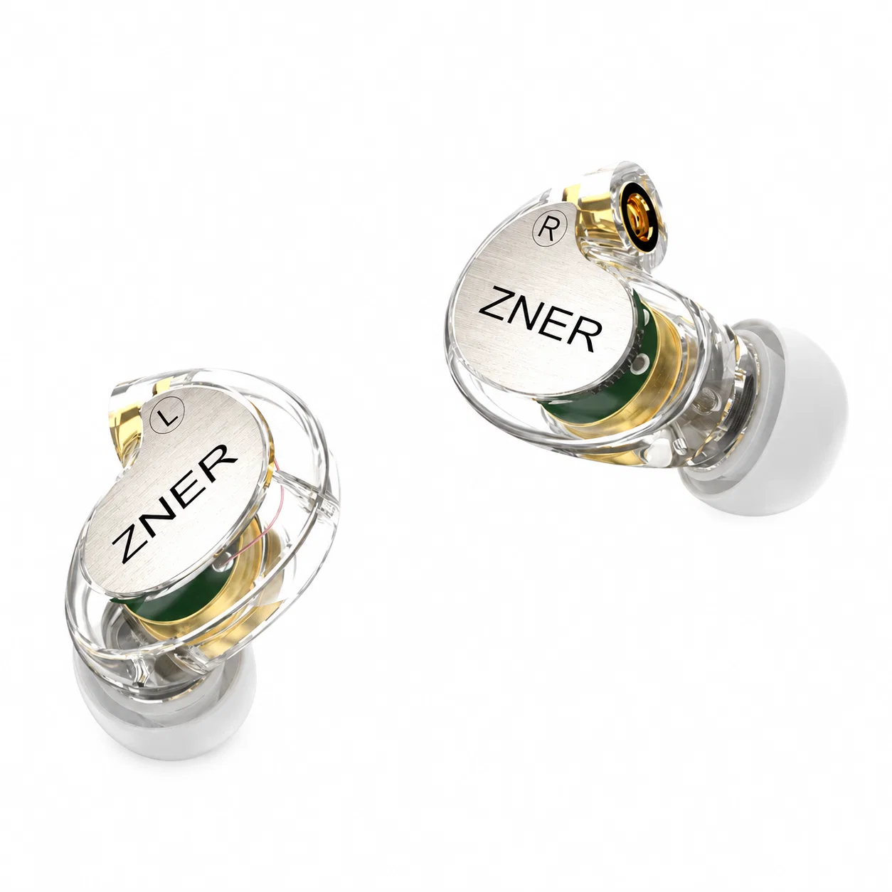 Auricolari con cavo trasparenti, ZNER