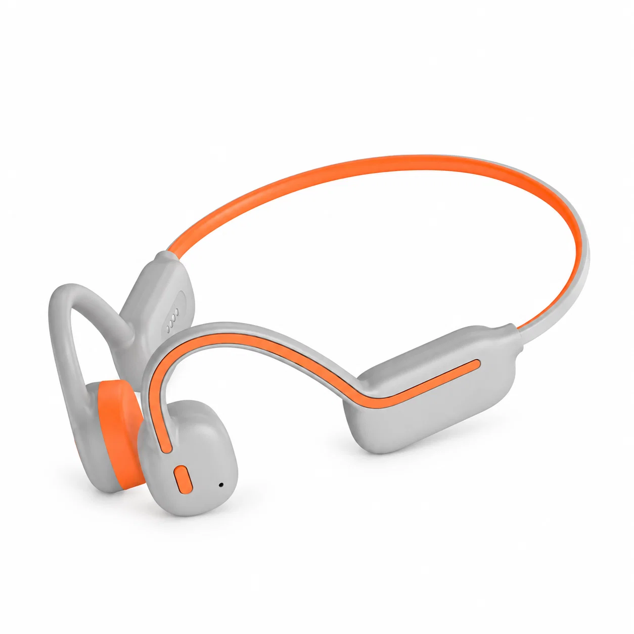 Sport Headphone Set - Gray And Orange