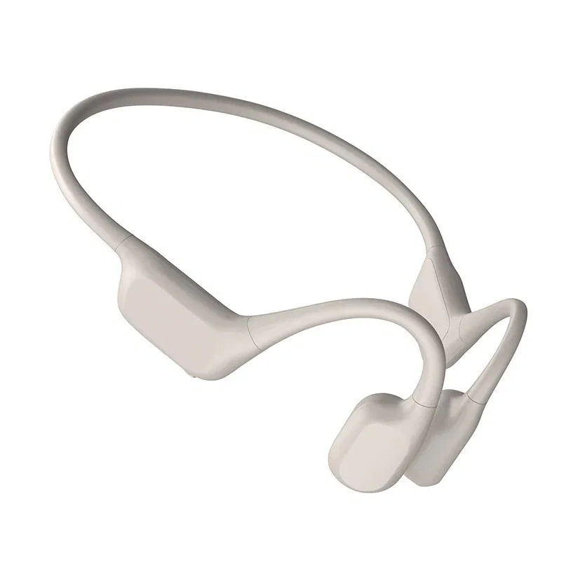 Beige Bluetooth Neckband Headphones, G4