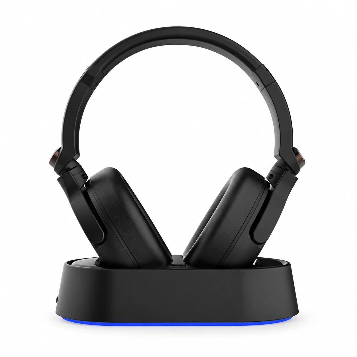 TV Headphone Set - Black