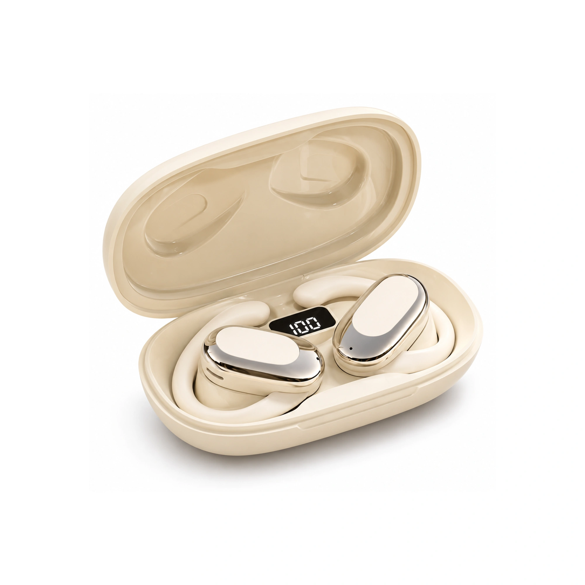 GT526Y Cream Open-Ear Earbuds