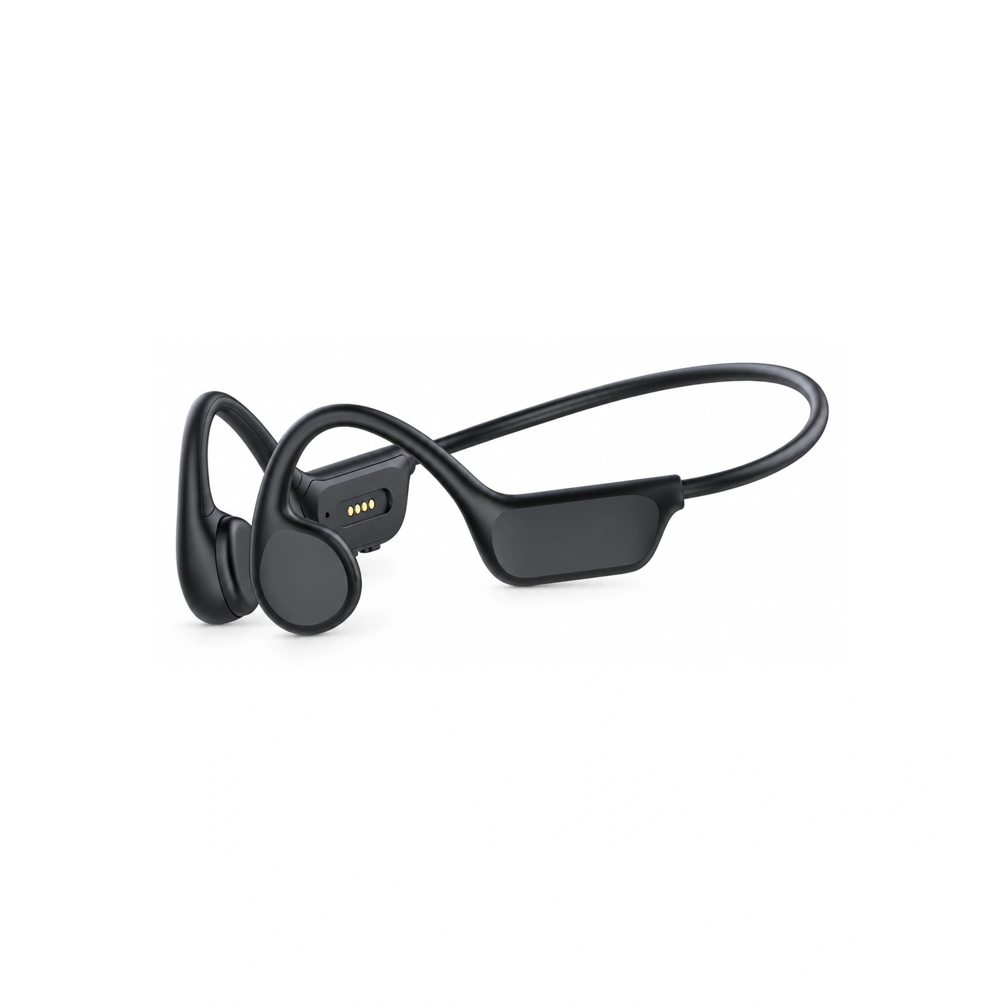 Black Slim-Band Swimming Headphones