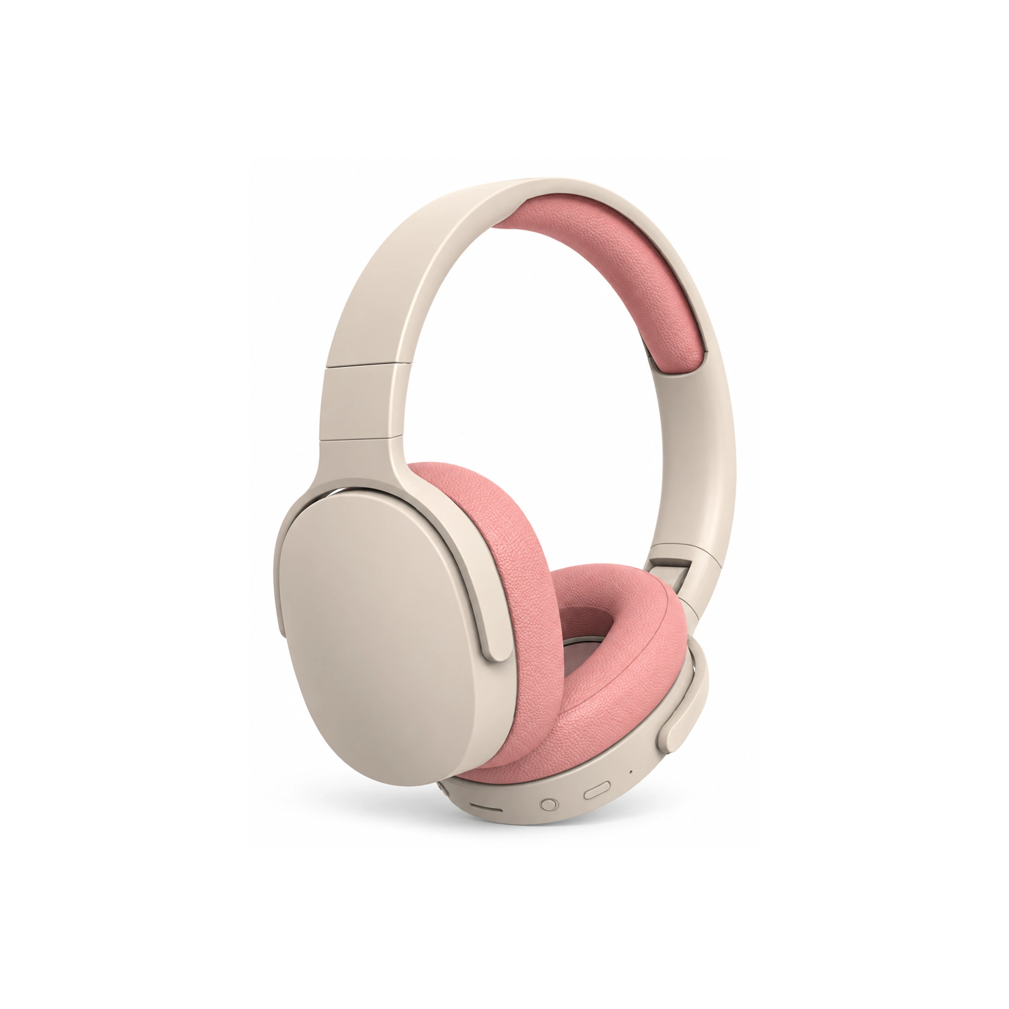 P2961 Beige Pink-Cushion Wireless Headphones