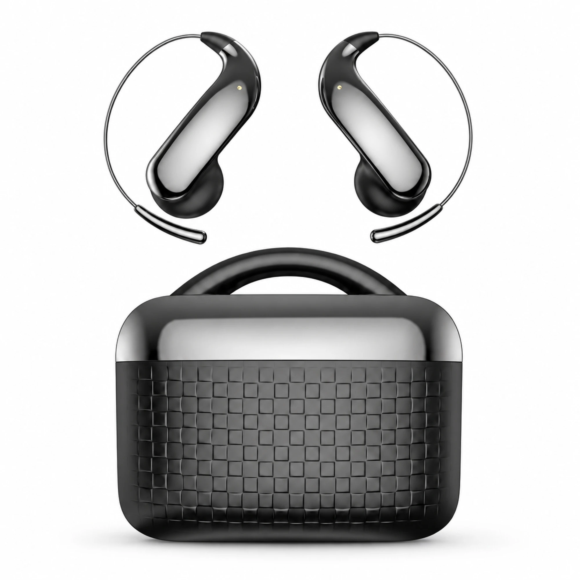 WIRE ARCH BRIEFCASE TRANSLATION EARBUDS photo