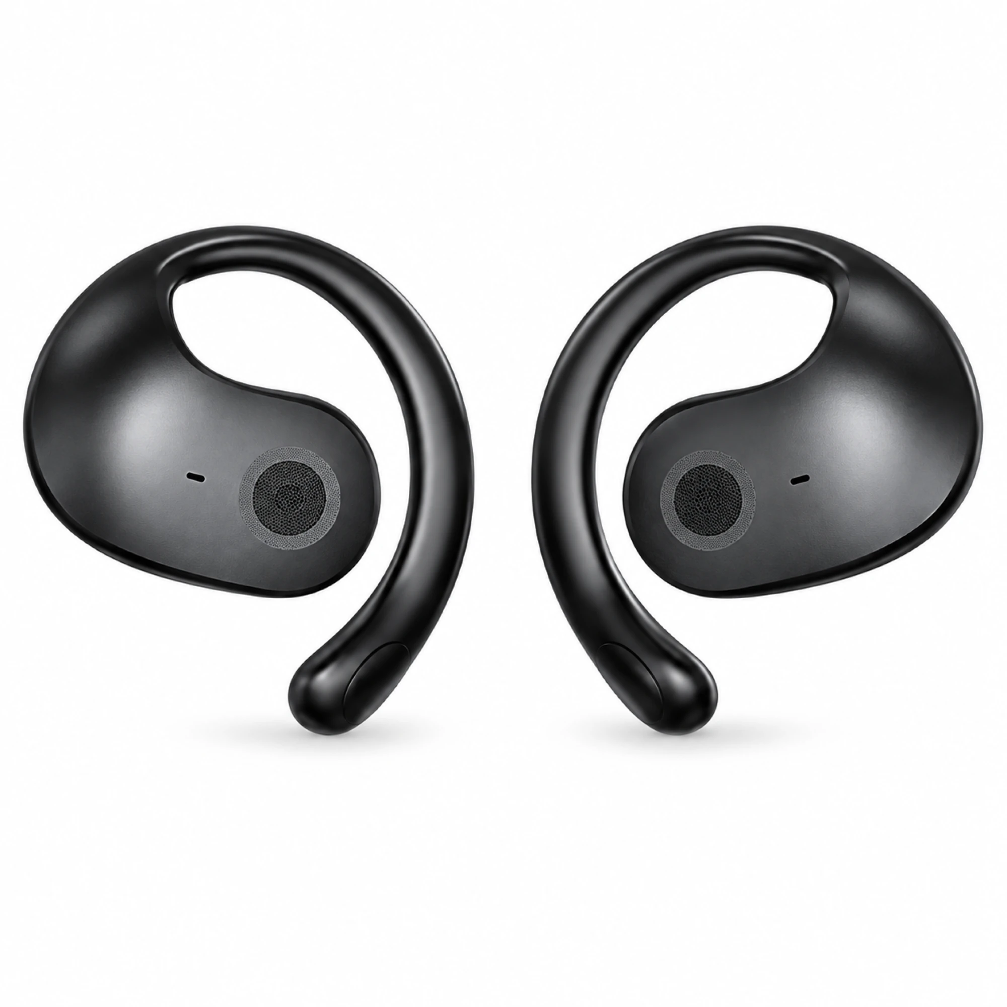 Black Comma Open-Ear Earbuds