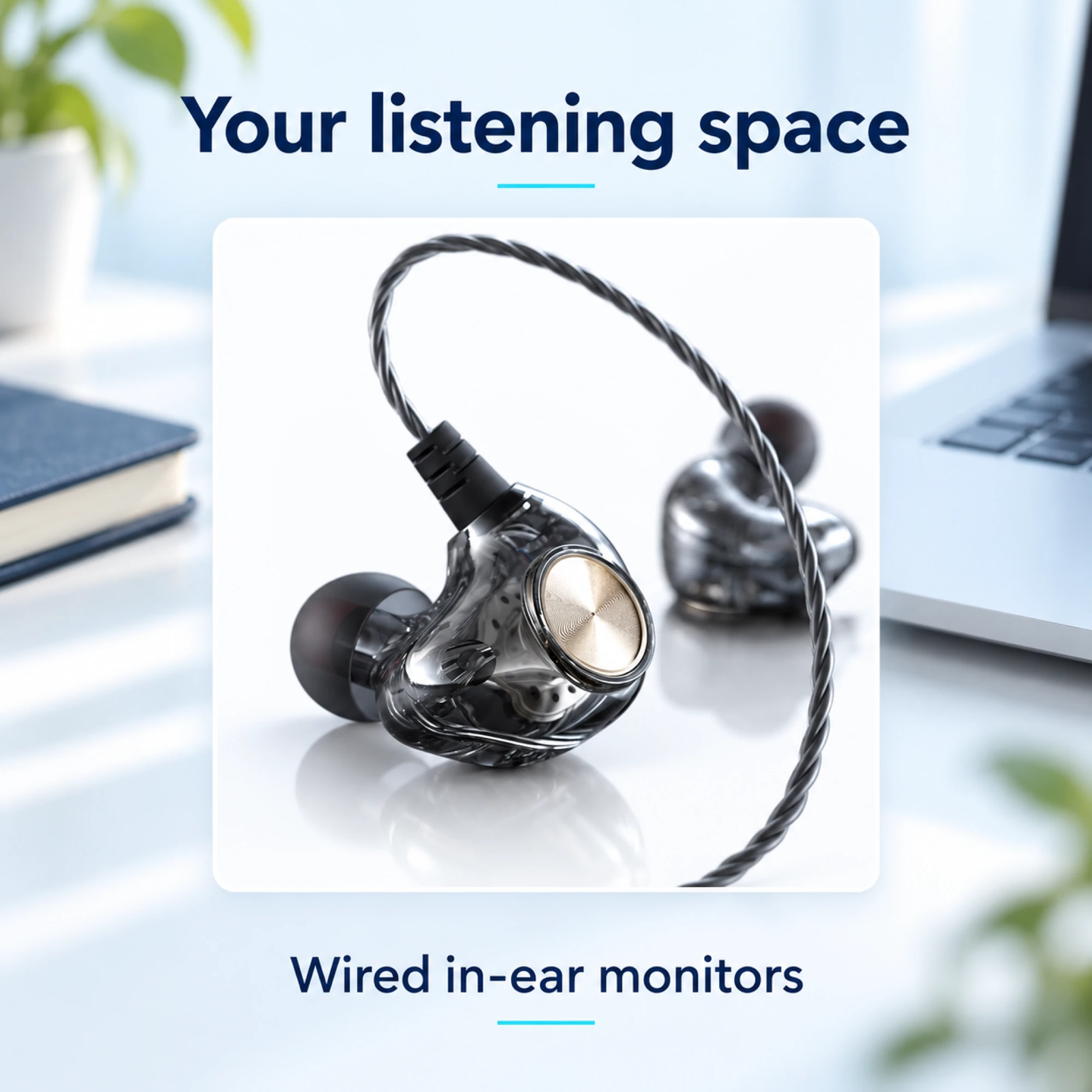 K1 Clear-Shell In-Ear Monitors — lifestyle