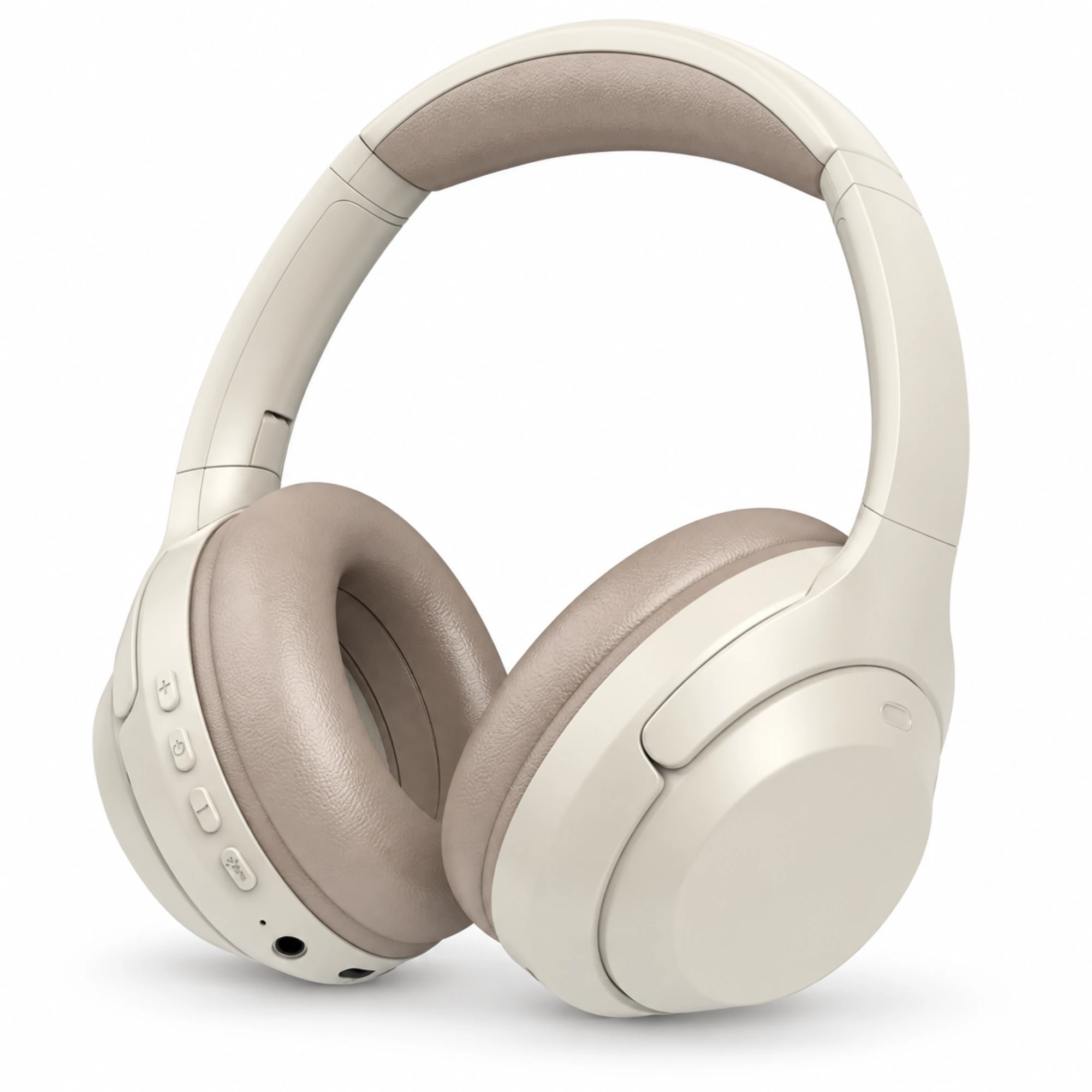 C-2235 Cream Wireless Headphones