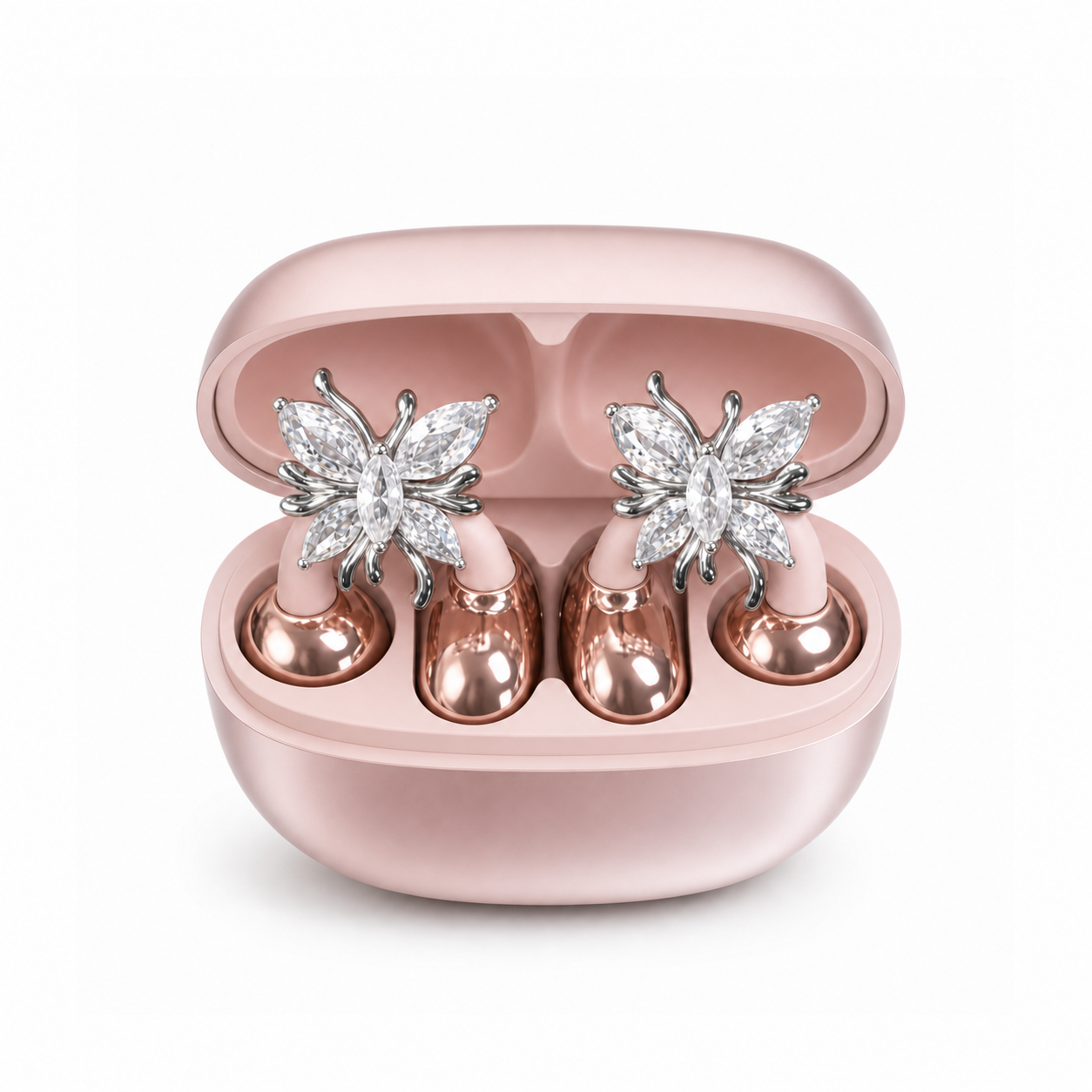 EARSOLE Butterfly Open-Ear Clip-On Wireless Earbuds