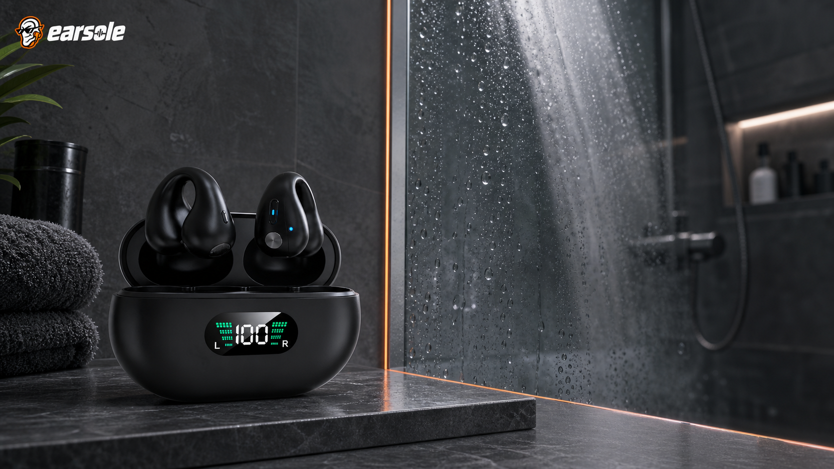 Can You Shower With Waterproof Earbuds? Read This First — EARSOLE editorial guide
