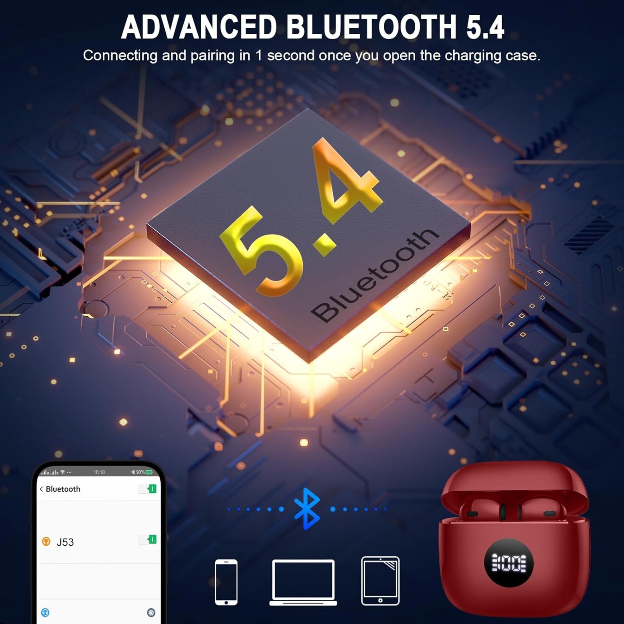 EARSOLE True Wireless Earbuds Series 113 — alternate view