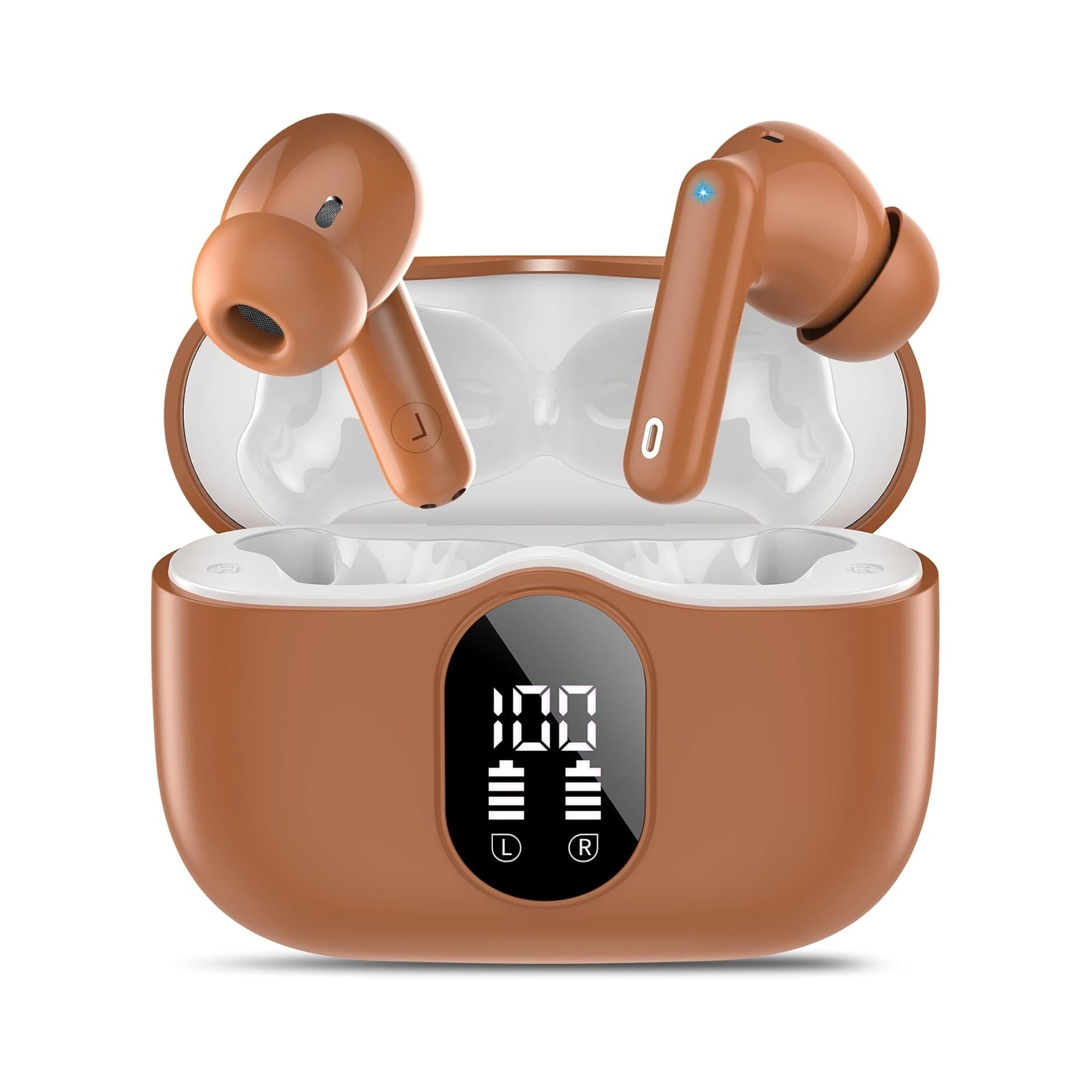 EARSOLE Noise Cancelling Wireless Earbuds Series 120 white background main