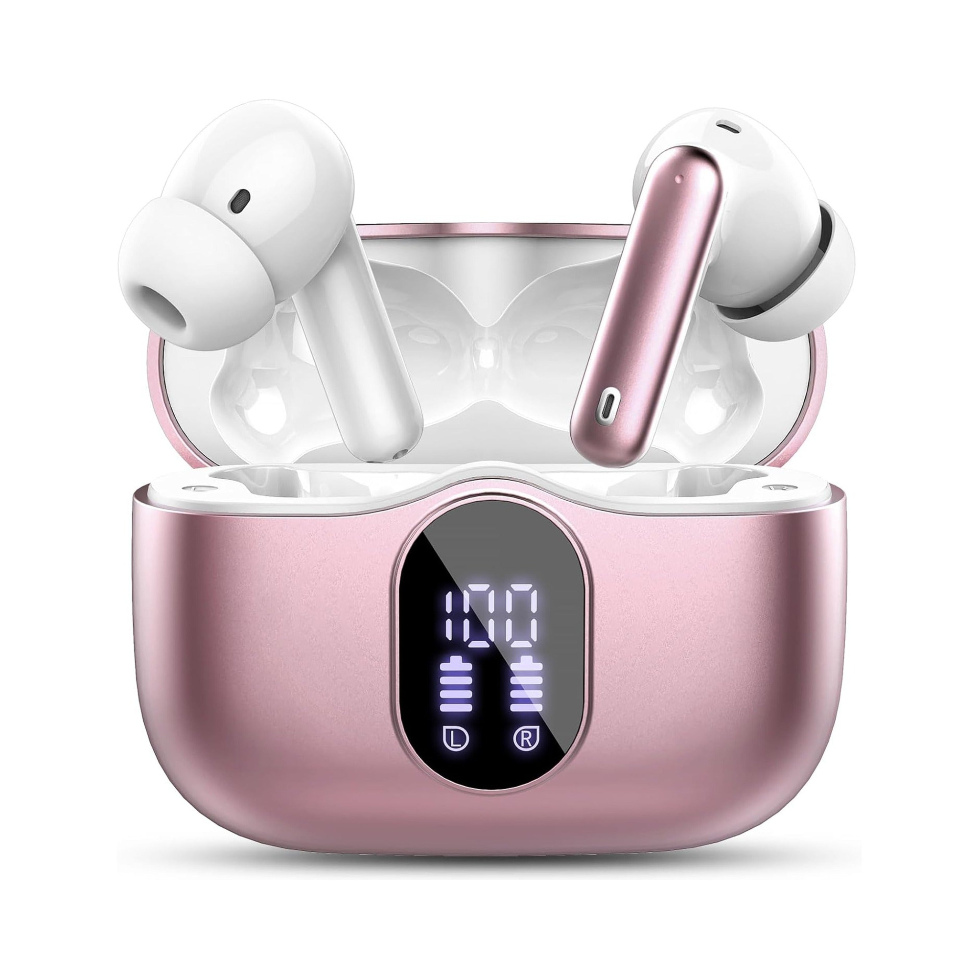 EARSOLE Noise Cancelling Wireless Earbuds Series 123 white background main
