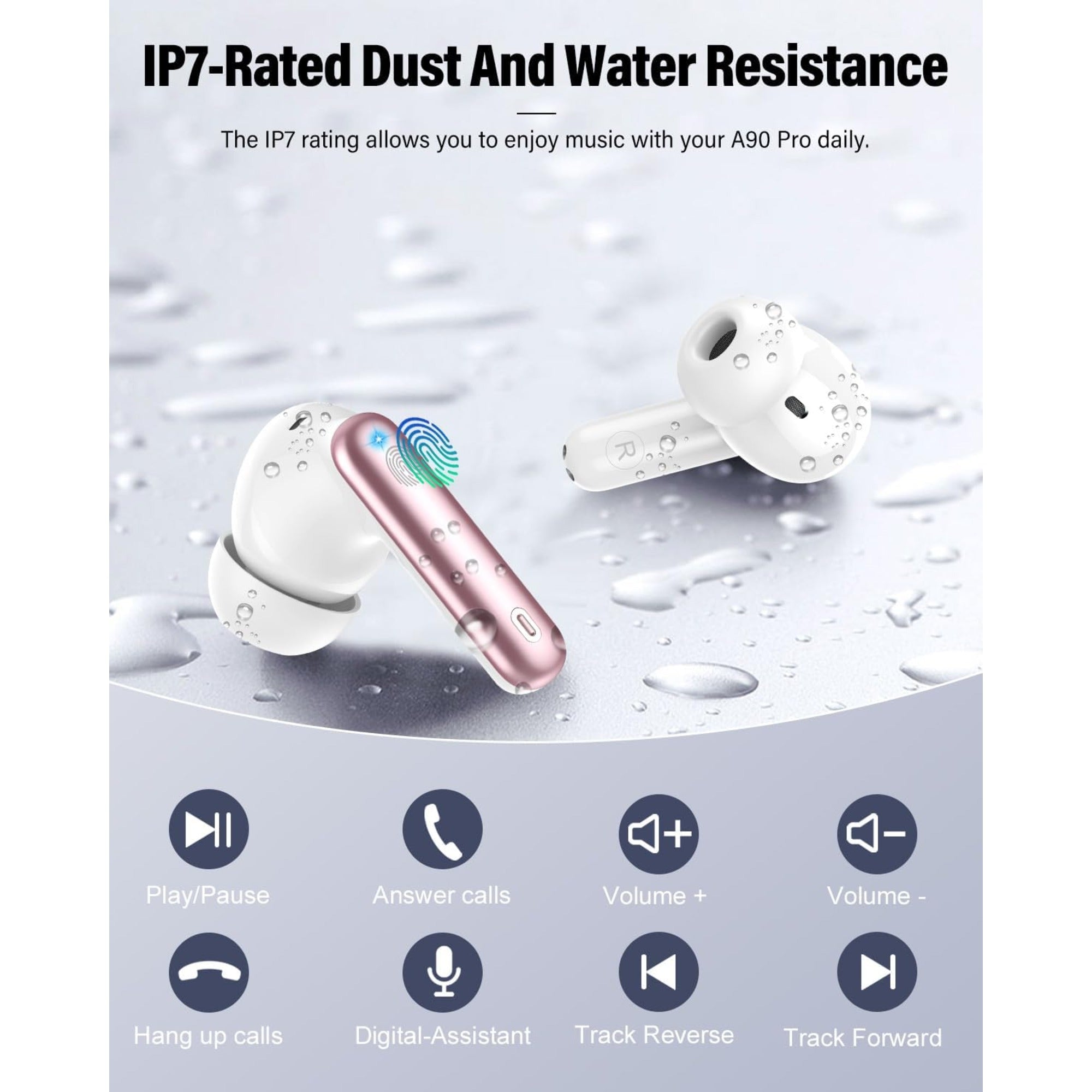 EARSOLE Noise Cancelling Wireless Earbuds Series 123 image 6