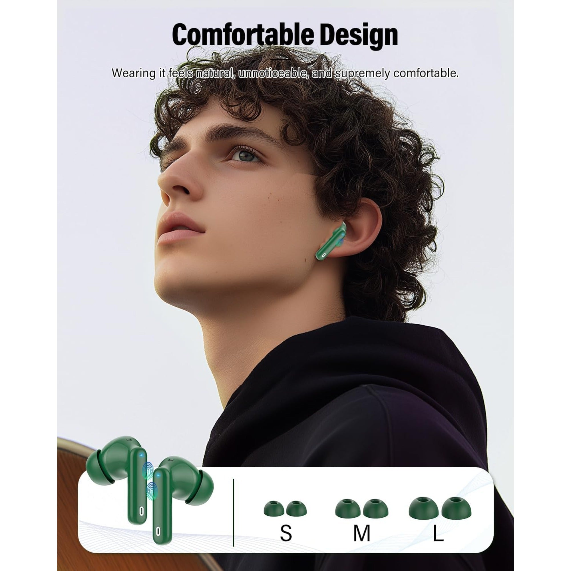 EARSOLE Noise Cancelling Wireless Earbuds Series 124 image 6