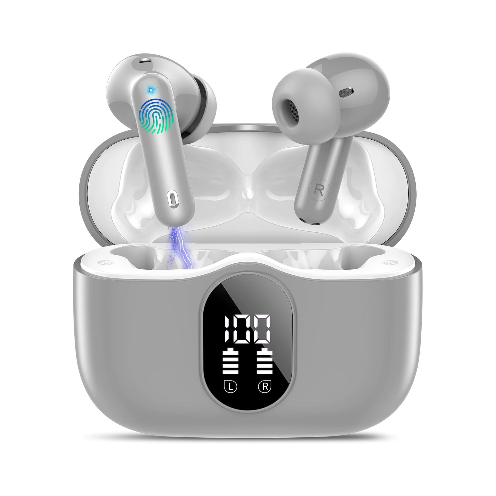 EARSOLE True Wireless Earbuds Series 128 white background main