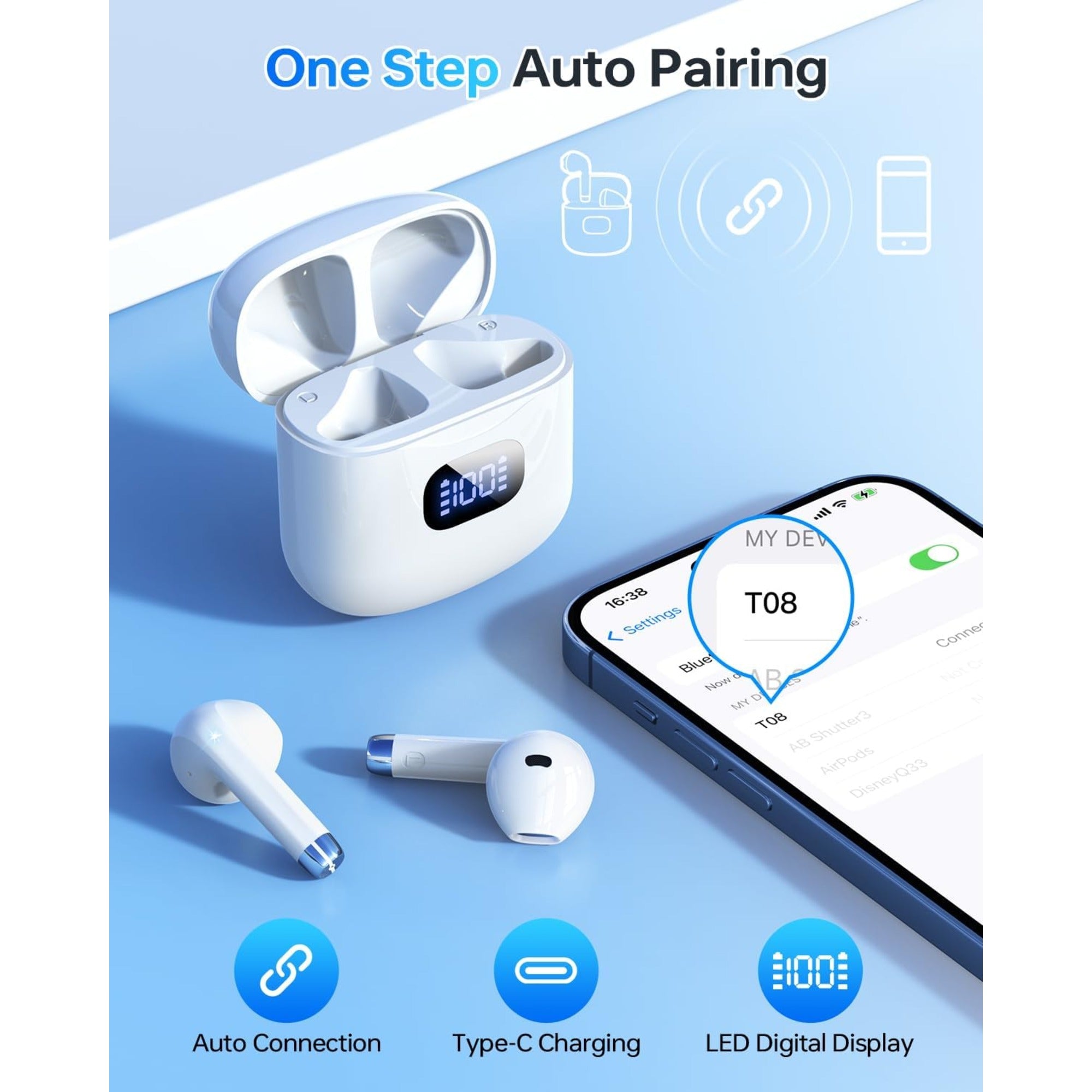 EARSOLE True Wireless Earbuds Series 136 — alternate view